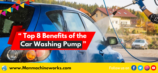 benefits of car washing pump machines